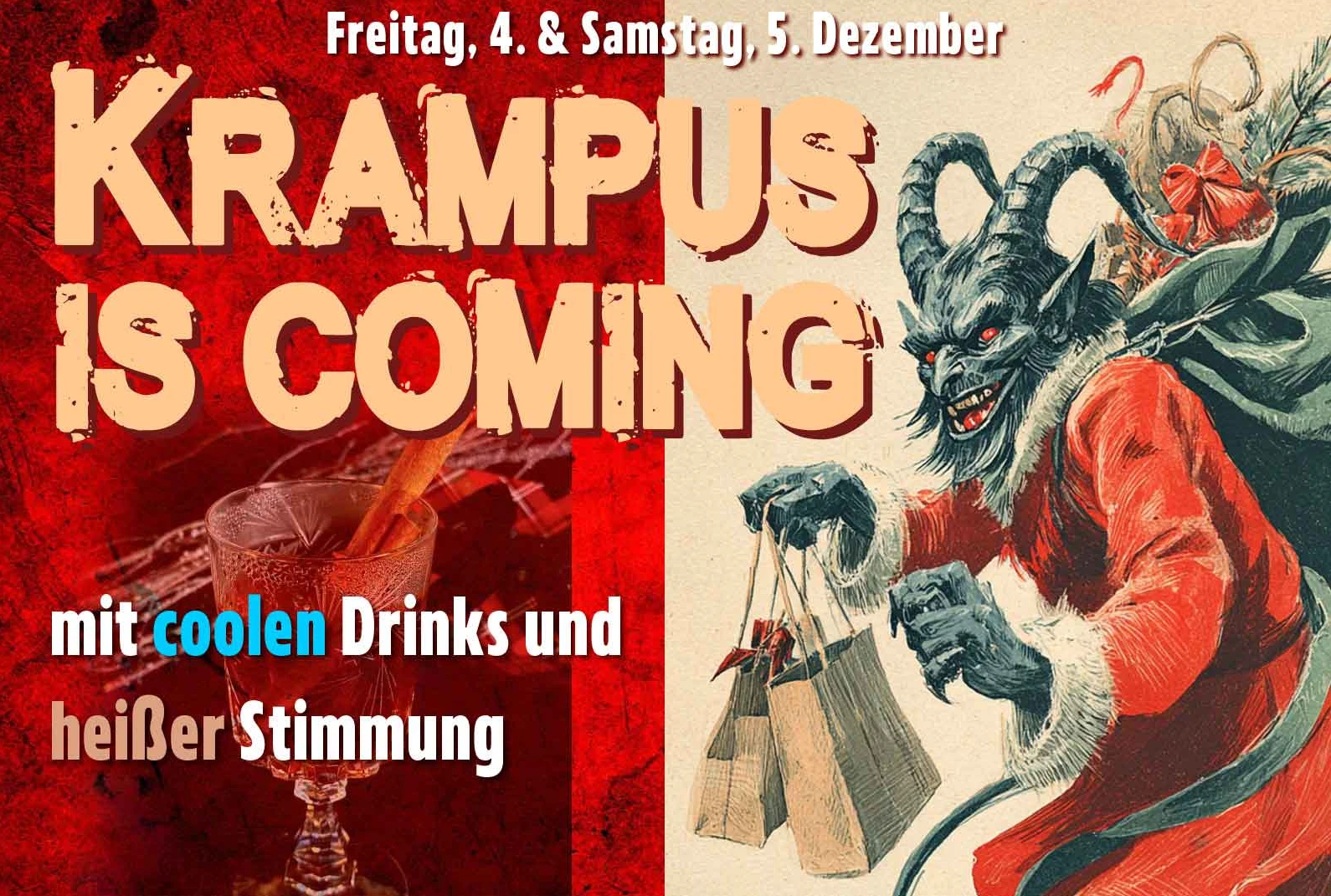 Krampus is coming · 4. & 5. Dezember